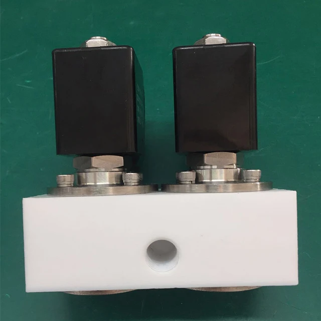 ZCF-5JC series 3way anti-corrosive solenoid valve magnetic valve PTFE body