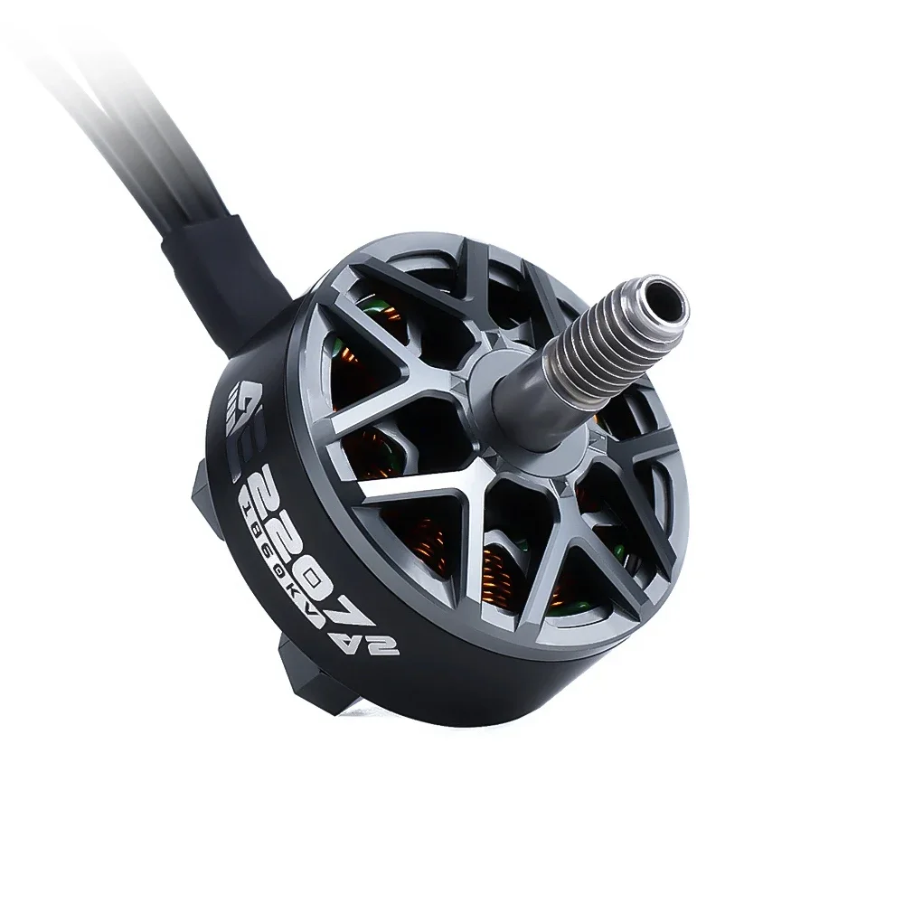 AxisFlying 2207 AE2207 V2 1860KV 1960KV 4-6S Brushless Motor 5mm Shaft Suitable 5inch Propeller Flower Fly Traversing Drone