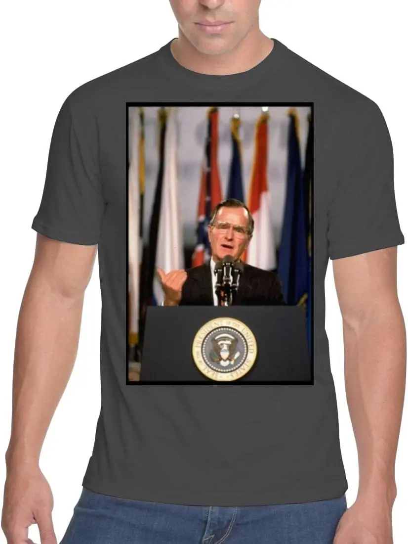 George Herbert Walker Bush - Men's Soft & Comfortable T-Shirt PDI #PIDP530188