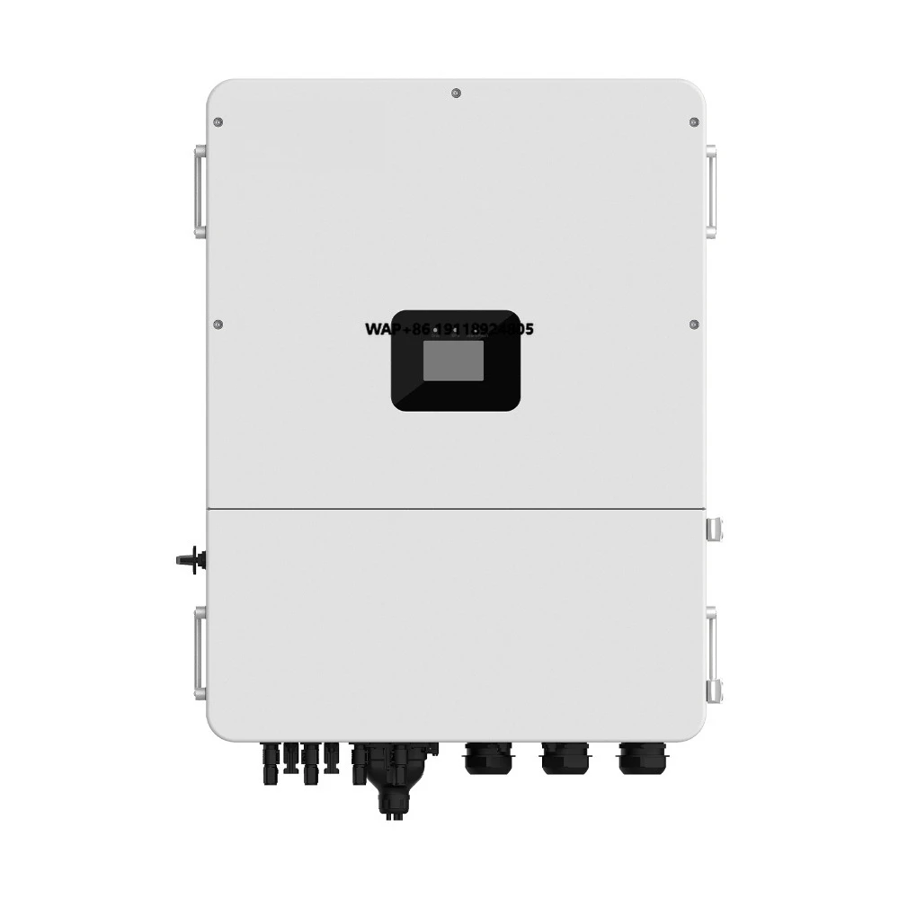 Hybrid Solar Inverter Three Phases High Voltage 40Kw Solar Inverter 48v to 220v Support Wifi Hybrid Solar Inverter with Parallel