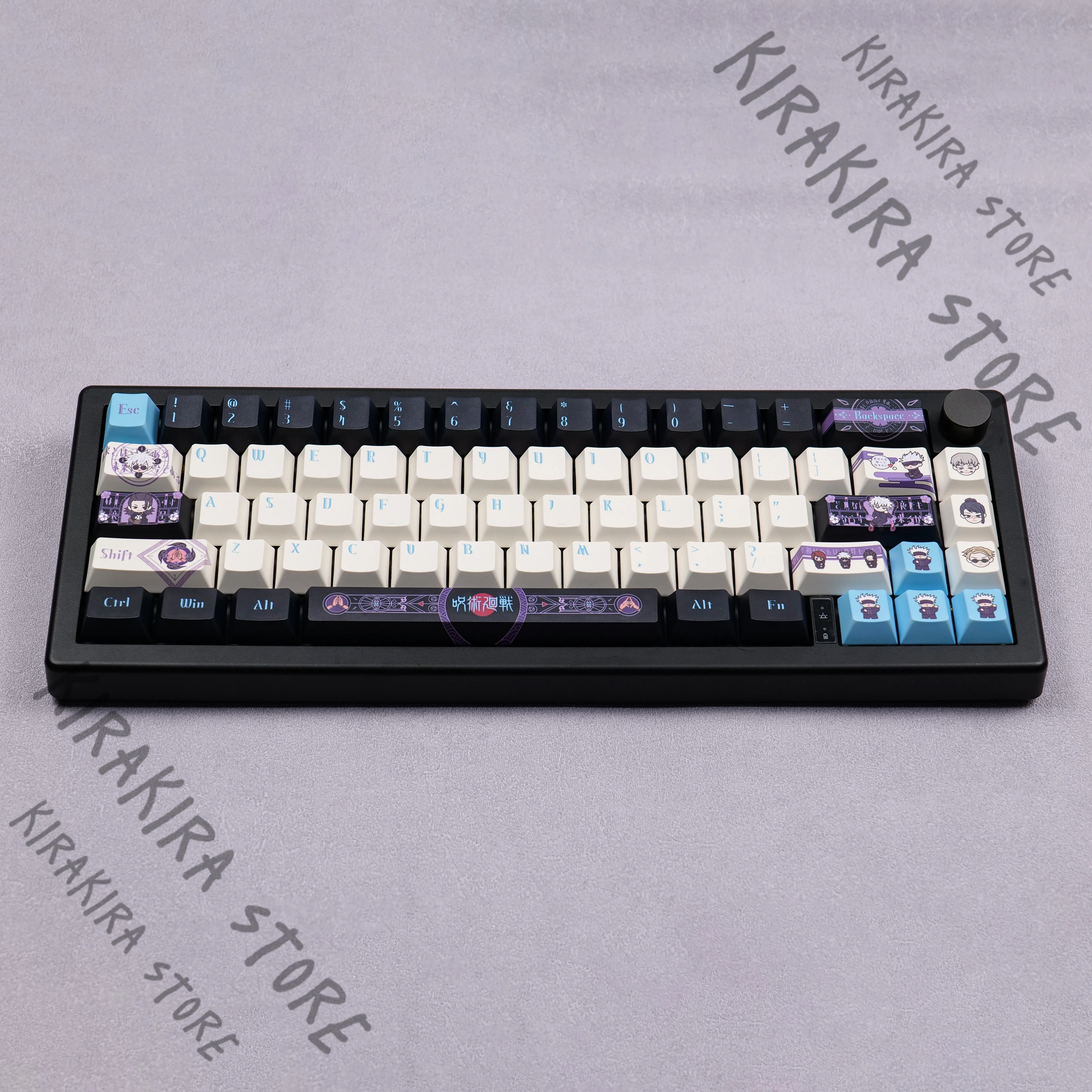 

Jujutsu Kaisen Satoru Gojo cosplay Mechanical keyboard keycaps anime Original factory height kforce Keyboards capOrnaments
