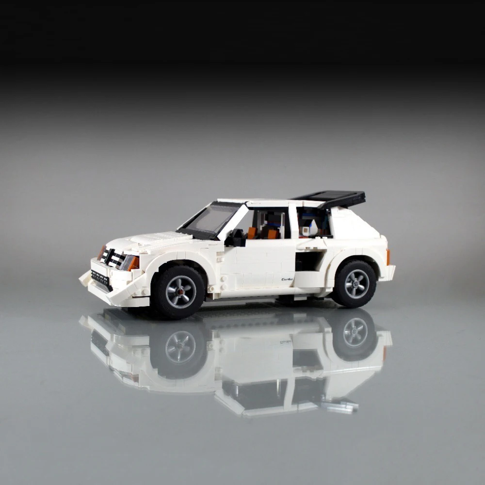 PolaDeer MOC 205 T16 EVO2 mit Aufklebern Bausteine Modellbausatz Spielzeug Baustein Geschenk für Freund Kinder Geburtstagsgeschenk – Detail 11
