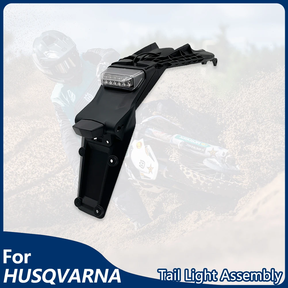 

OTOM 2024 Motorcycle Tail Light Assembly License Plate Light Holder Bracket Holder Extension For HUSQVARNA FE250 FE350 PRO TE150