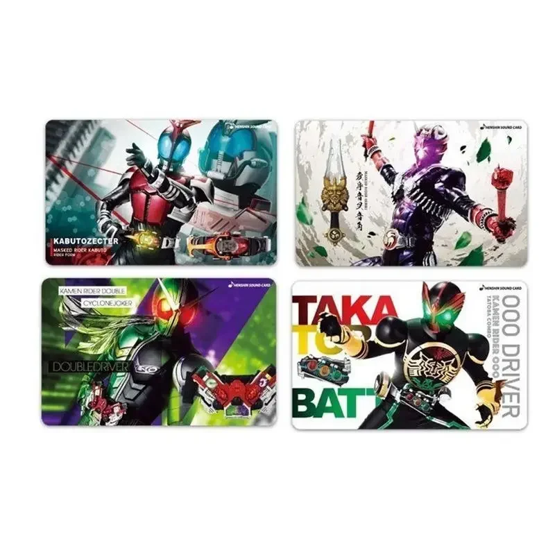 Bandai Kamen Rider Transformation Sound Card Oni Rides Oz Time King Double Rides Holy Blade Armor Doutron Rides Ekseid