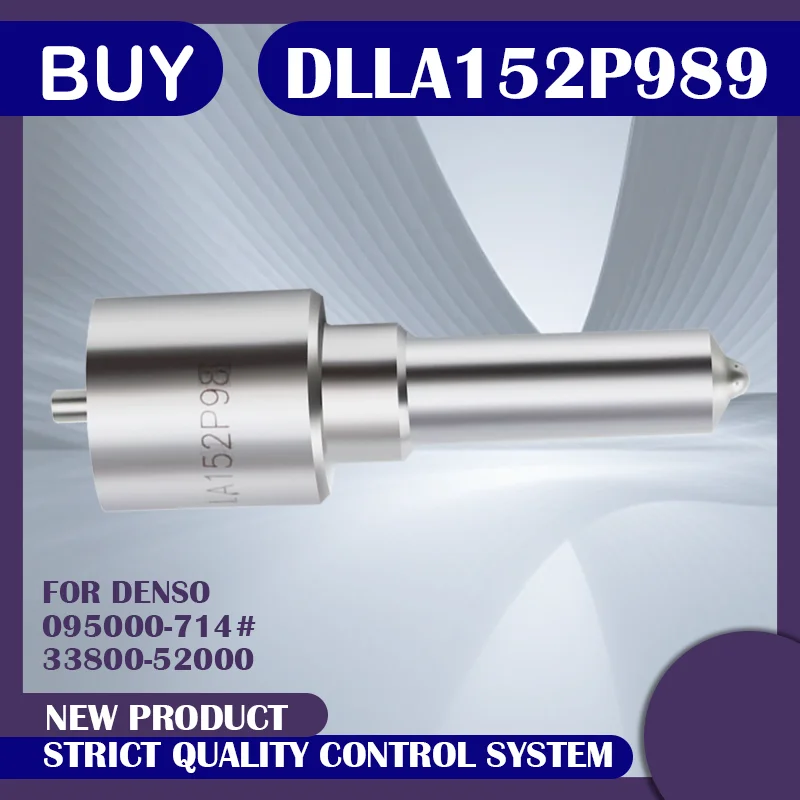Diesel Injector Repair Kit Common Rail Fuel Nozzle DLLA152P989 Suitable For Denso Injector Model:095000-714# 33800-52000 LG1342