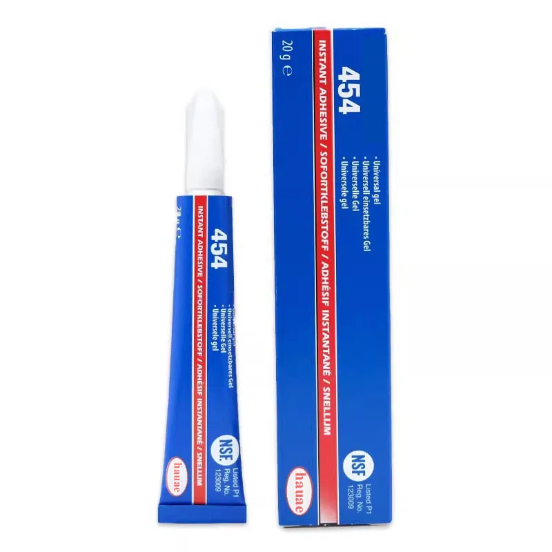 454 Super Glue 409 Instant Glue Paste Gel High-Viscosity Instant Quick-Drying Glue 20g
