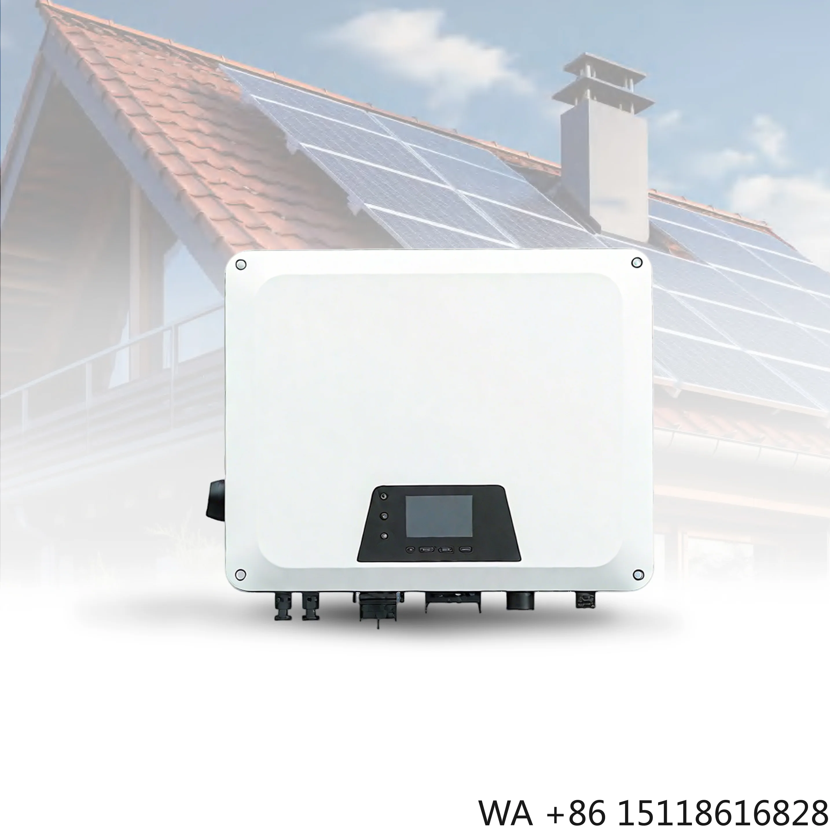 3-6kW Single Phase Hybrid Solar Inverter 70-120A Battery Charger Lithium Lead Acid Compatible for Home ESS