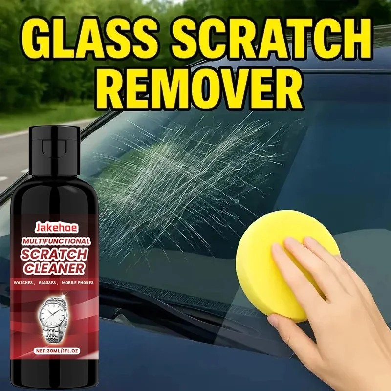 معجون إصلاح الخدوش الزجاجي، يمكن استخدامه للزجاج الأمامي، والأبواب الزجاجية للحمام، والنوافذ، وما إلى ذلك، لاستعادة معجون الخدوش الملمع #2