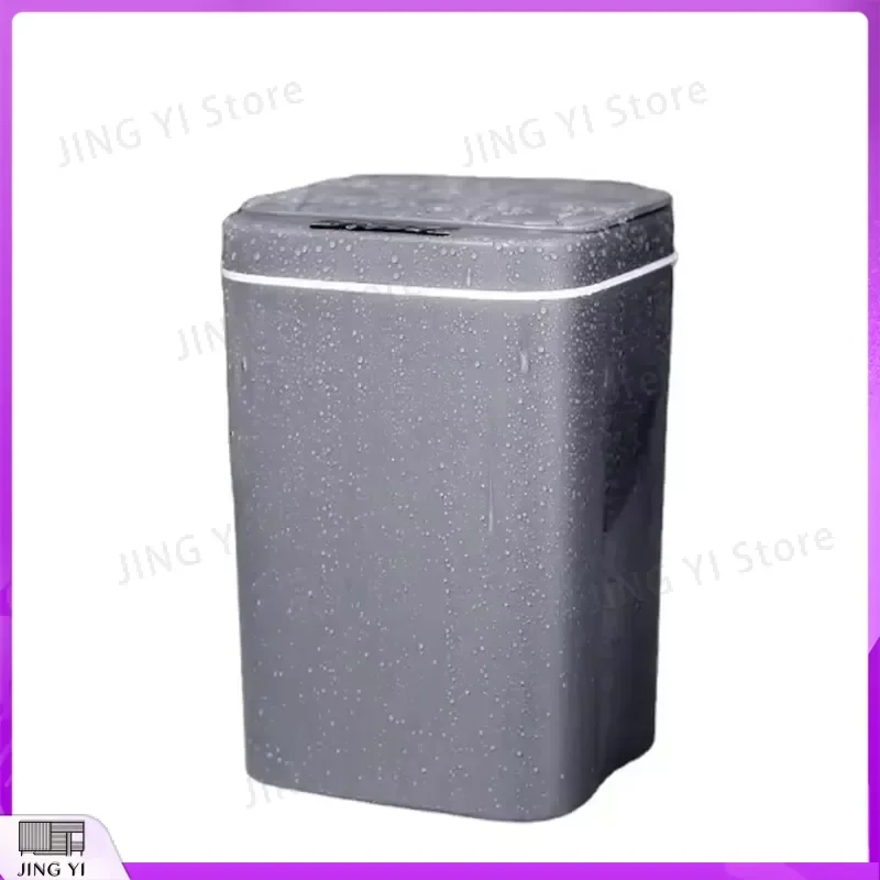 Smart Trash Can Automatic Sensor Garbage Bin Touchless Waste Basket Waterproof Sanitary Dustbin for Kitchen Bathroom Home