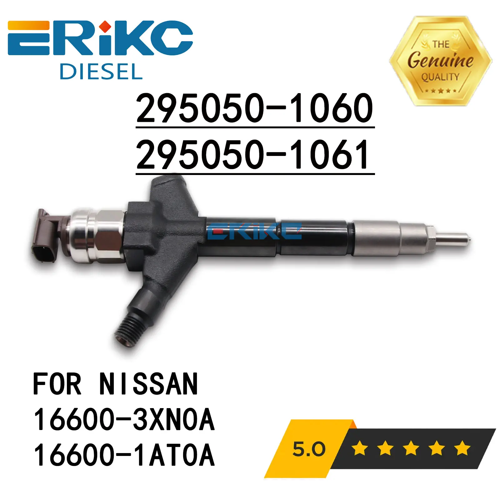 16600-3XN0A FUEL INJECTOR 295050-1060 295050-1061 DCRI301060 9729505-106 For NISSAN YD25 DCi D40 NAVARA EURO-5 E26 URVAN 2.5L