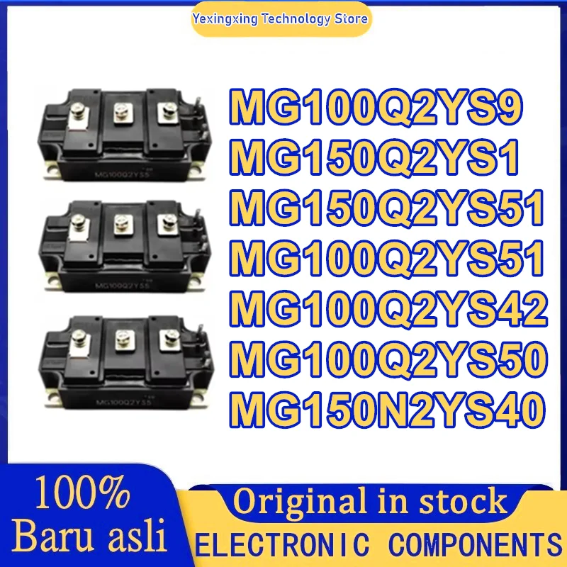 MG150Q2YS1 MG100Q2YS9 MG150Q2YS51 MG100Q2YS51 MG100Q2YS42 MG100Q2YS50 MG150N2YS40 Novo Módulo IGBT Original