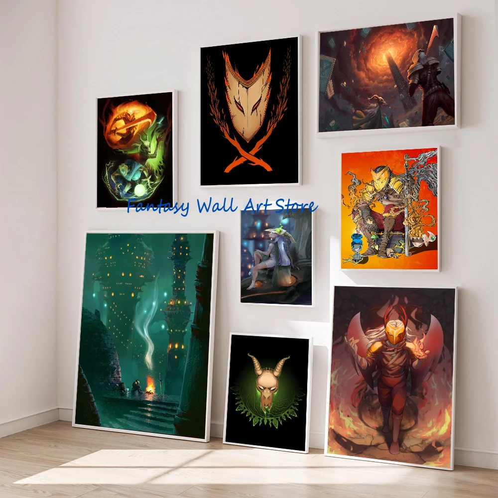 Slay The Spire Gaming Artwork The Silent Wall Art Hot Video Game Slay The Spire Poster Canvas Painting Wall Pictures Home Decor