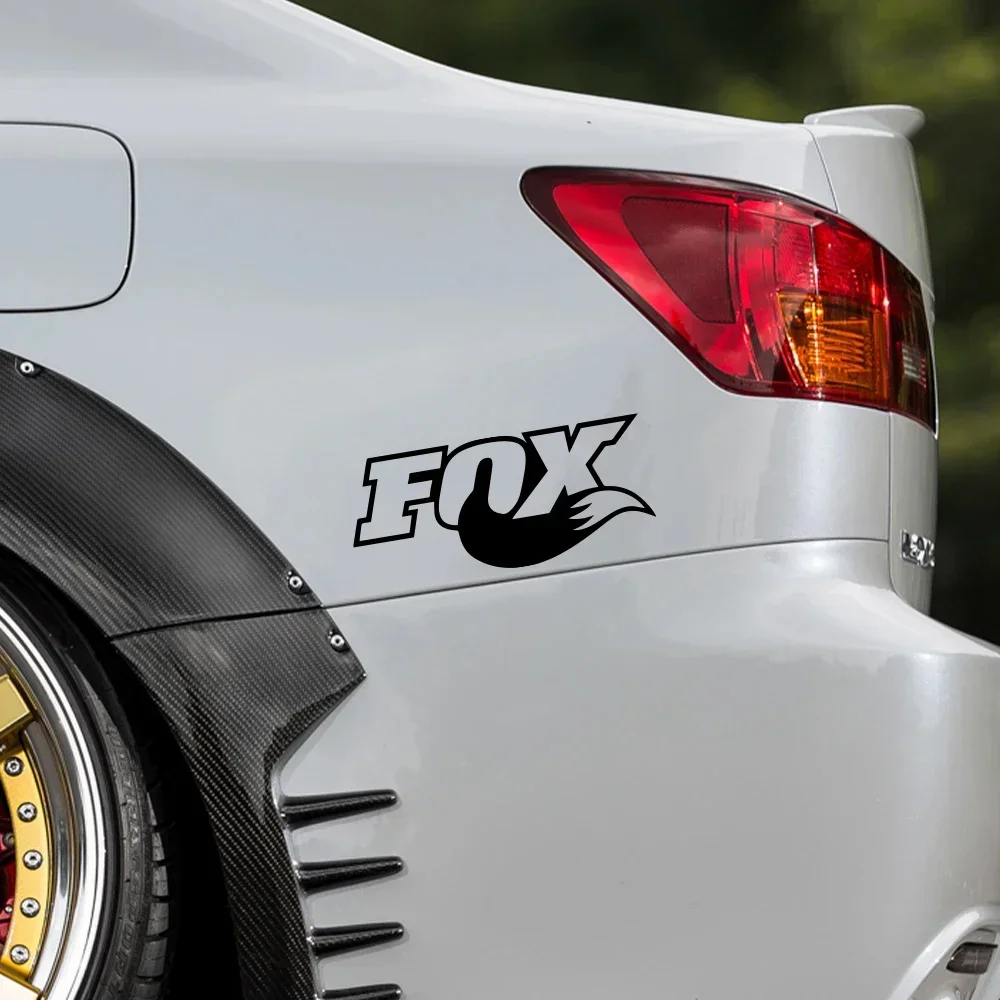 FOX Creative Vinyl Car Stickers Decals Auto Exterior Accessories For Car Window Motorcycle Laptop Wall Decoration