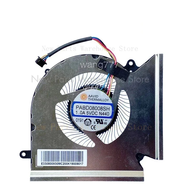 L Laptop CPU GPU Cooling Fan for MSI GE66 RaidH 10UG 10UE 11UH 11UG GP66 Leopard 10UH 10UG 11UG 11UEer 10SGS 10SFS 10SF