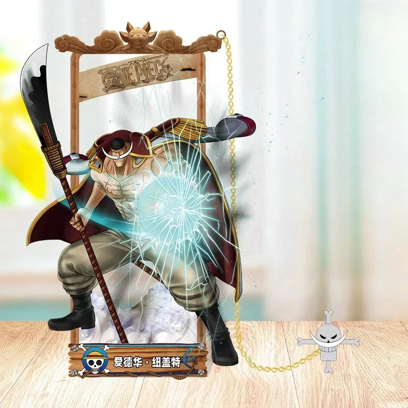 أنيمي قطعة واحدة عمل أرقام الإشارات المعدنية الكرتون لوفي زورو ايس علامات الكتاب جمع بطاقة لعب للأطفال الكبار الهدايا #4