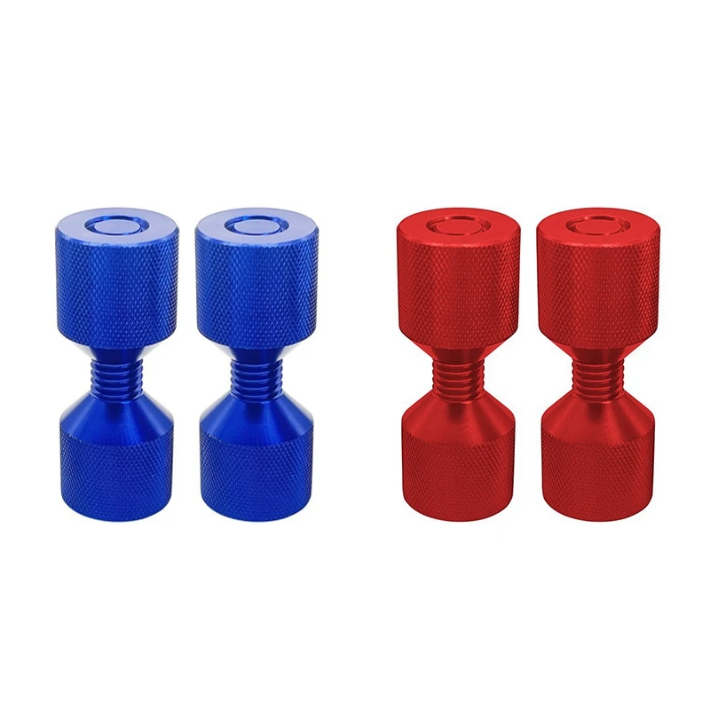 ABPP-Набор штифтов с двумя отверстиями, 1-1/8 дюйма, алюминий 6061, штифт для выравнивания фланцев с 2 отверстиями, штифты с двумя отверстиями, выравниватель фланцев