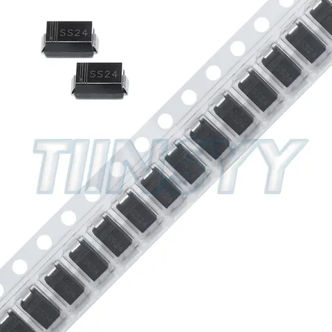50PCS/Lot SS14 SS24 SS34 SS54 SMA 1N5819 SR240  Diode chip schottky rectifier SMD New