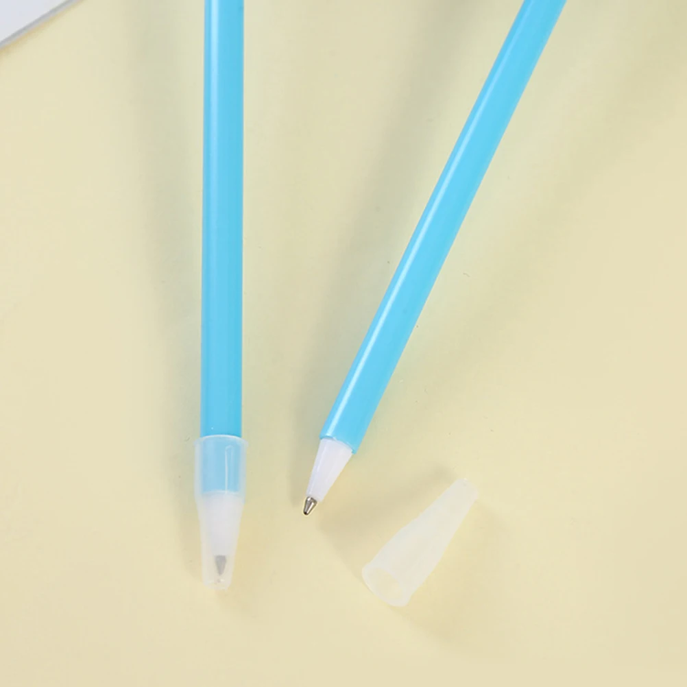 

5 Pcs Ballpoint Pens for Kids Novelty Pens School Supplies Cute Writing Pompom Toppers Pens Adorable Kawaii Stationery