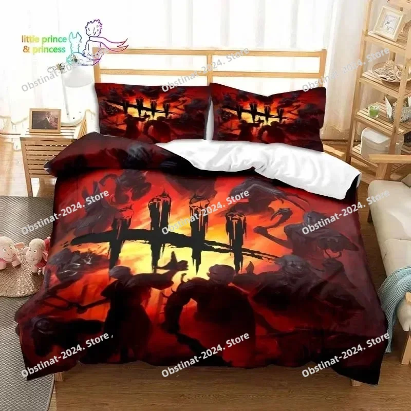 

Game Day By Daylight Bedding Set Duvet Cover Sheet Pillowcase Bed Soft Quilt Cover Full Queen King Size 3D Print Bedding Gift