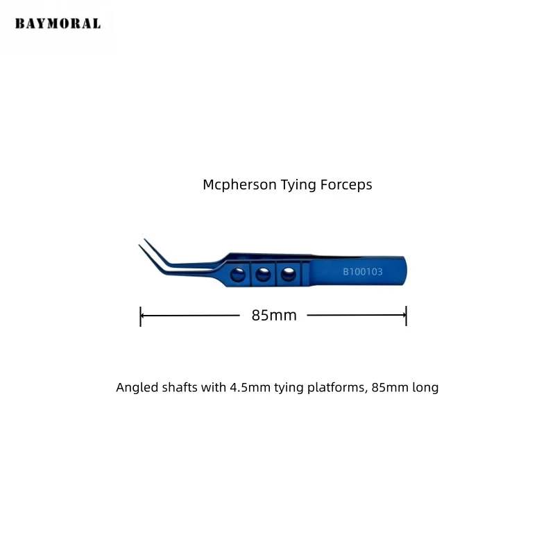 Ophthalmic instruments Mcpherson Tying Forceps