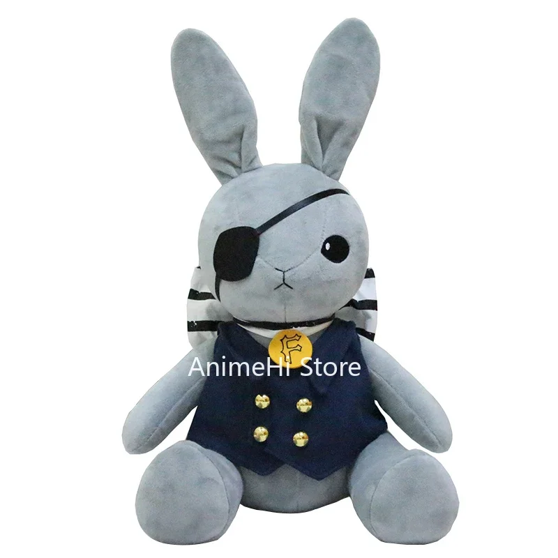 Anime Ciel Phantomhive Kaninchen Plüsch Puppe Figur Cosplay Stofftier 46cm Füllung Kissen für Geschenk