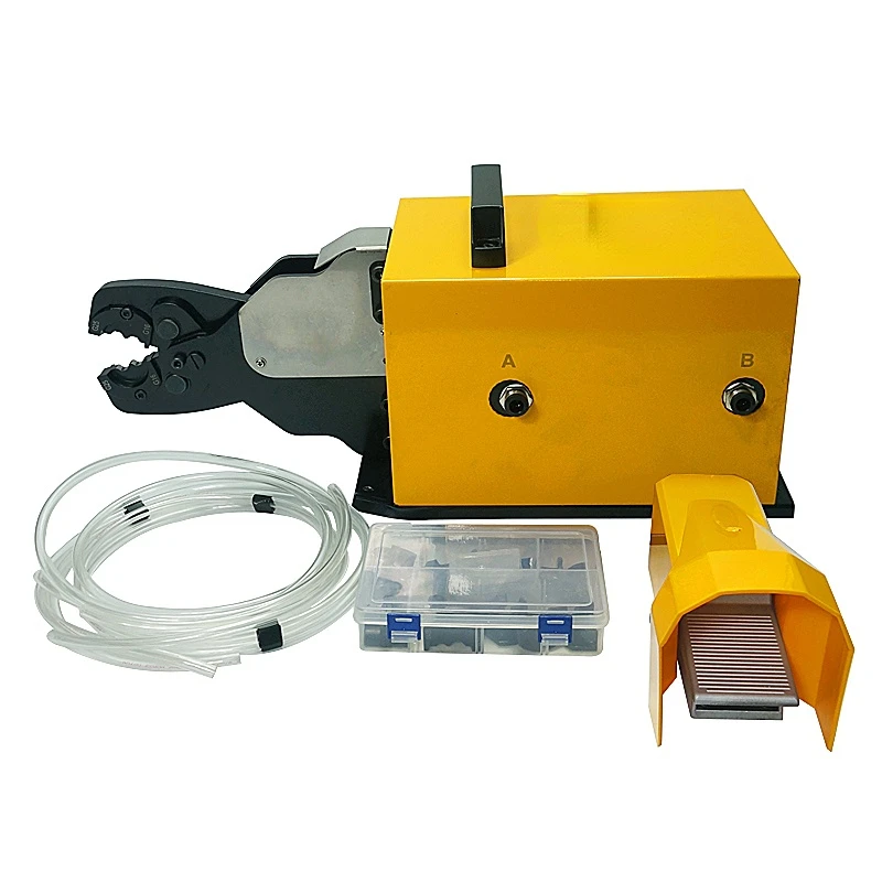 

AM-240 Heavy Duty Electrical Pneumatic Crimping Tool wire terminal crimping machine for sale 6-240mm2 Cable Terminals and Lugs