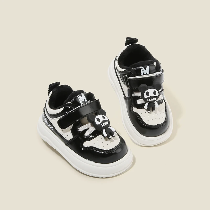 

Baby children's shoes baby walking shoes boys fashion casual shoes padded sneakers girls board shoes winter