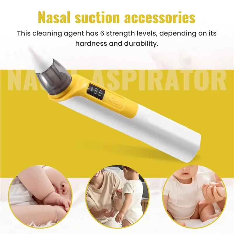 X18A-Newborn Baby Nasal Aspirator Suck Charging Version Electric Baby Nasal Aspirator Suction Tool For Preventing Congestion