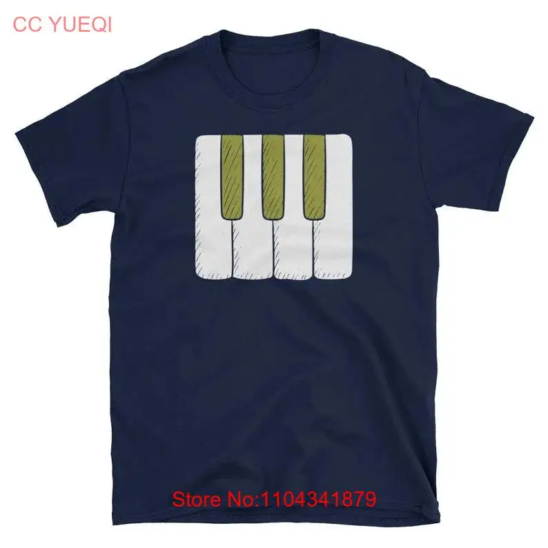 Kids Piano Keys Keyboard Musical Instruments T Shirt long or short sleeves