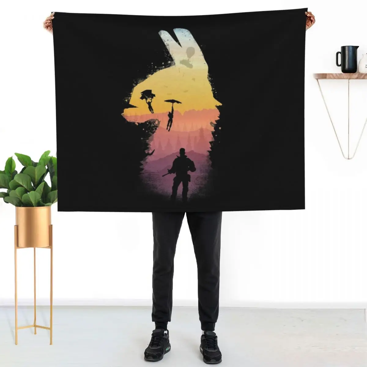 

Royale Nights Throw Blanket Outdoor Soft Blanket for Picnic Beach Camping