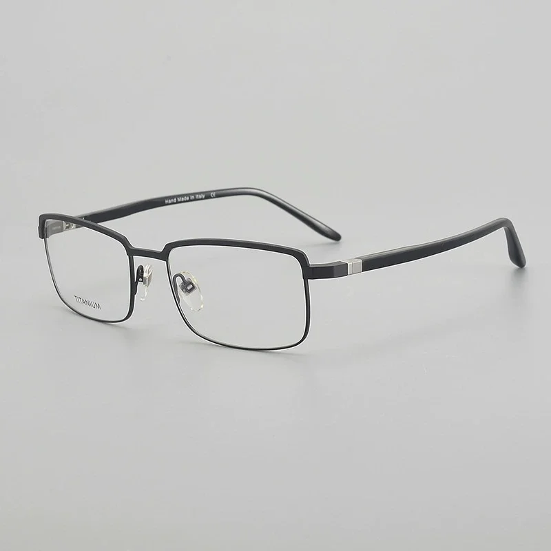 

Belight Optical 360 Degree Rotate Design Business Pure Titanium Full Rim Frame Men Prescription Eyeglasses Eyewear PL1302