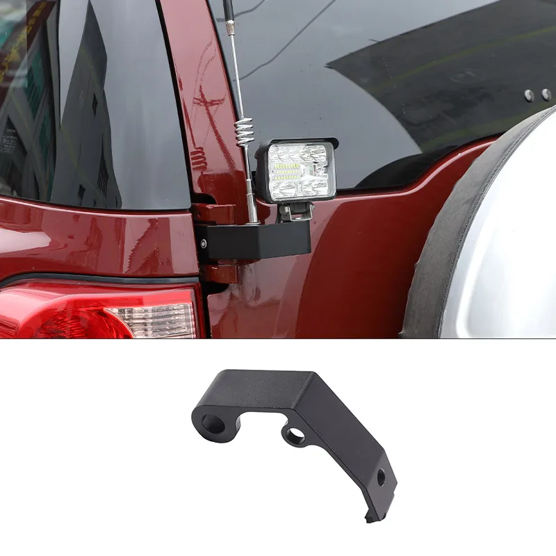 Charnière de hayon de voiture en alliage pour Toyota FJ Cruiser, mât de drapeau, budgétaire d'antenne, support rapide, accessoires de voiture tout-terrain, 2007-2021