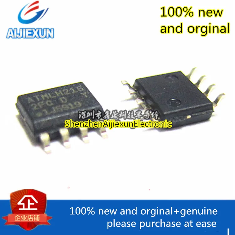 10Pcs 100% New and original AT24C512C-SSHD silk-screen2FC EEPROM 512KB I2C SOP-8  large stock