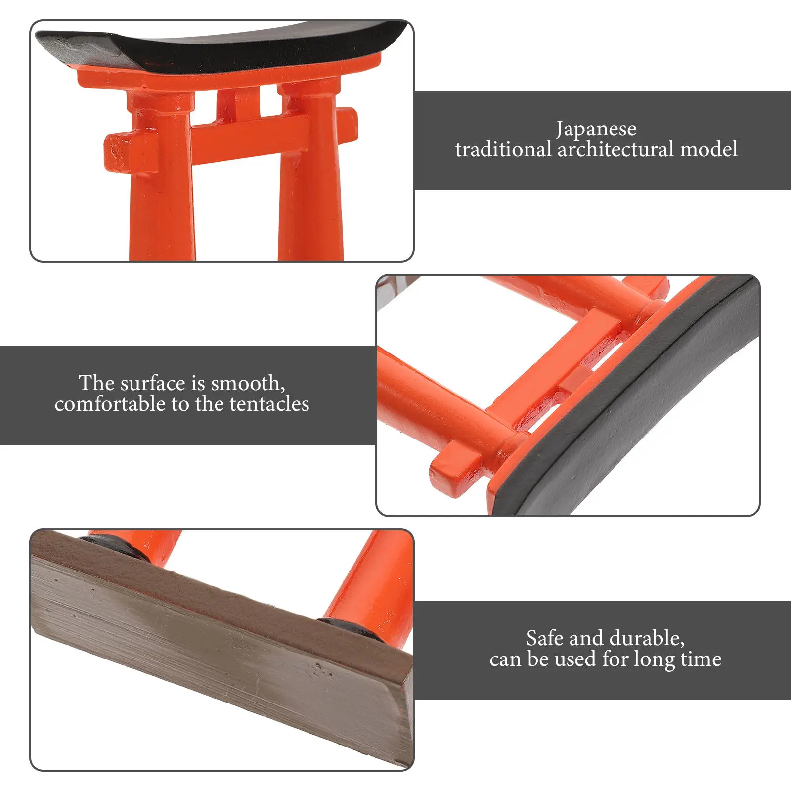 Miniature Torii Fish Tank Resin Decoration Small Japanese Style Bonsai Ornament Aquarium Landscape Prop Zen Garden Micro Decor