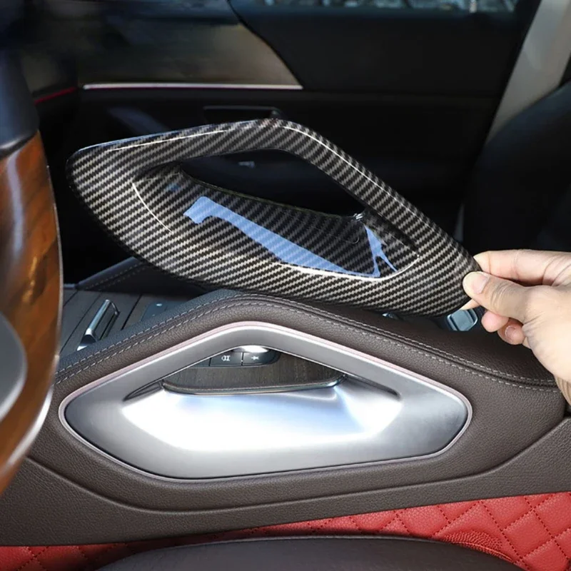 

For Mercedes Benz GLE GLS W167 C167 X167 2020-2025 ABS Car Center Console Armrest Side Cover Trim Interior Car Accessories