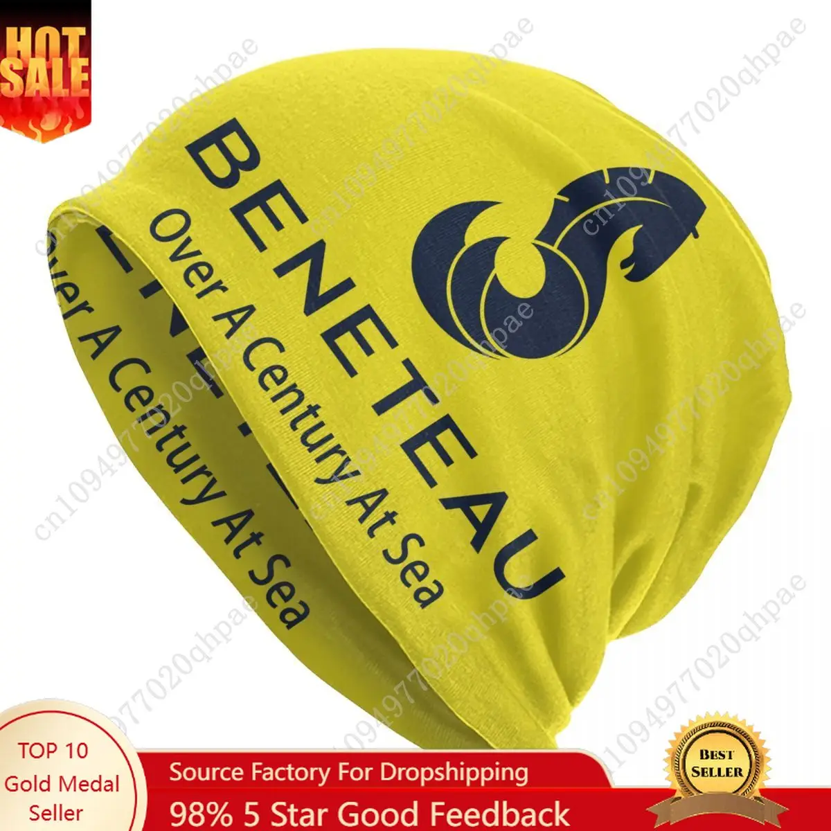 

Custom Beneteau Sailboat Sailing Yacht Beanie Cap Winter Bonnet Femme Knitting Hats Hip Hop Outdoor Ski Skullies Beanies Hats