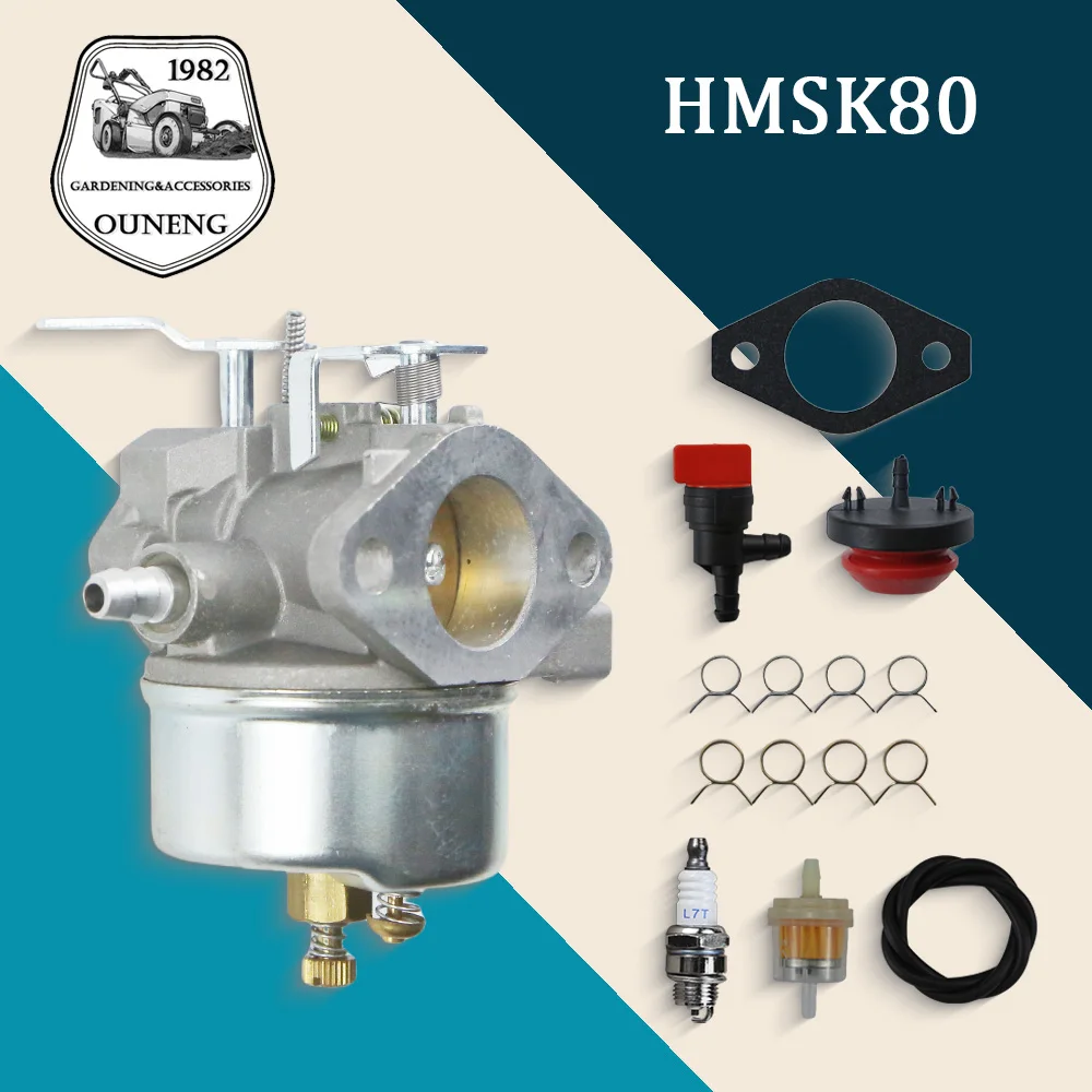 

640052 kit Carburetor for Tecumseh HMSK80 HMSK90 HMSK100 LH318SA LH358SA Snow Blower Carb 8HP 9HP 10HP Engine