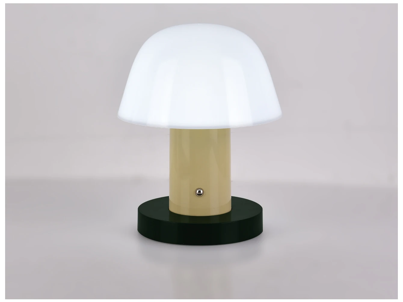 Mushroom Table Lamp USB Rechargeable LED Touch Desk Light Warm Color Night Light