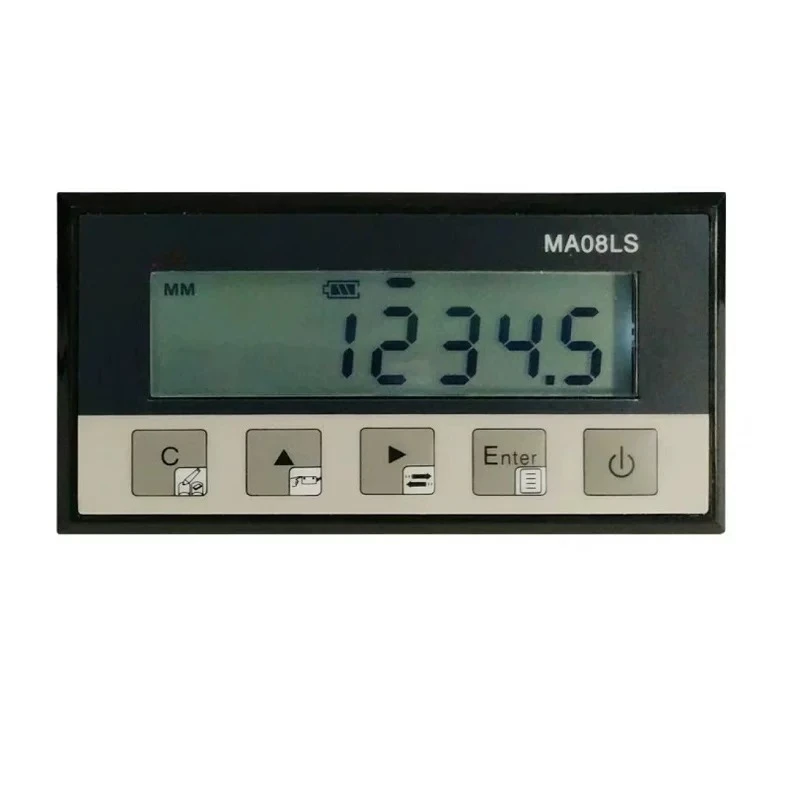 MA08LS Magnetic Scale Digital Display Woodworking Cutting Positioning High-Precision Aluminum Profile Measurement Equipment