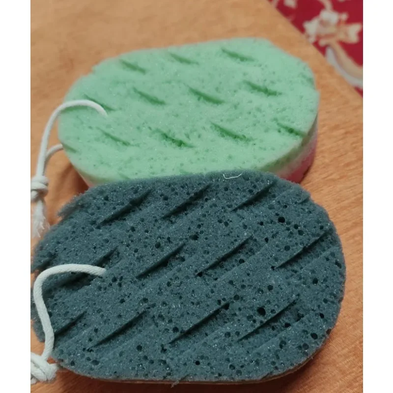 

Soft Bath Sponge Set Exfoliating Body Scrub Brush Massage Wisp Washcloth Skin Scrubber Relaxing Shower Tool for People Skincare