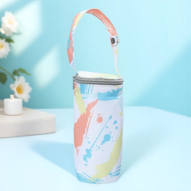 

Insulated Baby Bottle Bag Breastmilk Cooler Bag For Daycare Warmer Pouch Stroller Snap Clip On The Go Moms Fresh Milk Essentials
