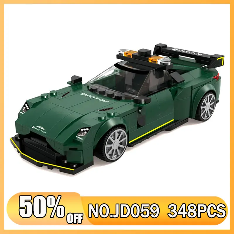 

MOC High-Tech Speed Champions Модель гоночного автомобиля Строительные блоки JD059 Классический городской автомобиль Кирпичи Сборка DIY Игрушки для мальчиков Подарок