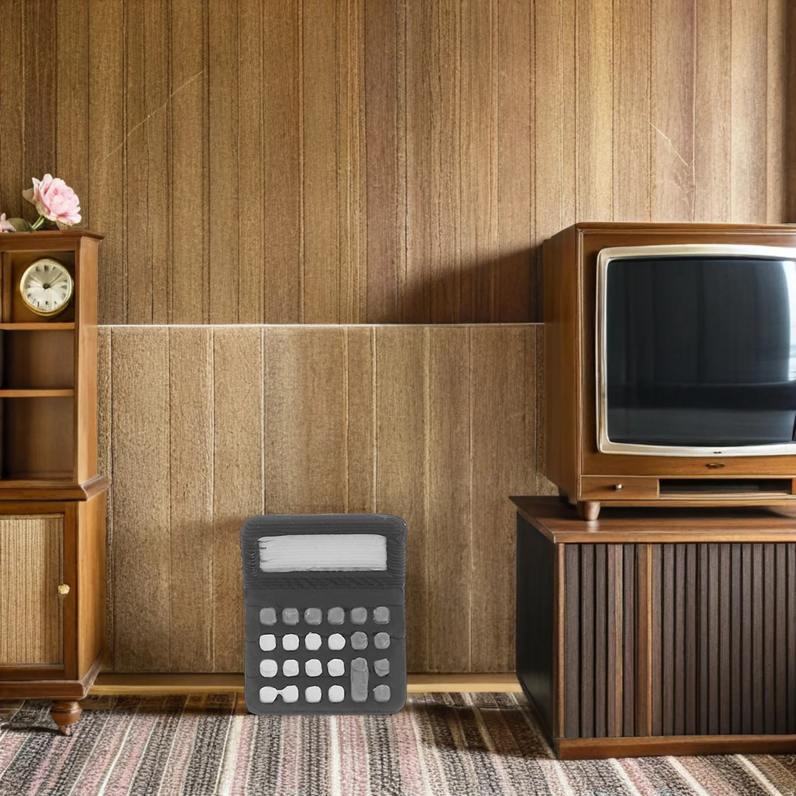 

10Pcs Miniature Stationery Set: Mini Calculator for Dollhouse Decor Classroom Scene Micro Landscape Setup Realistic Office