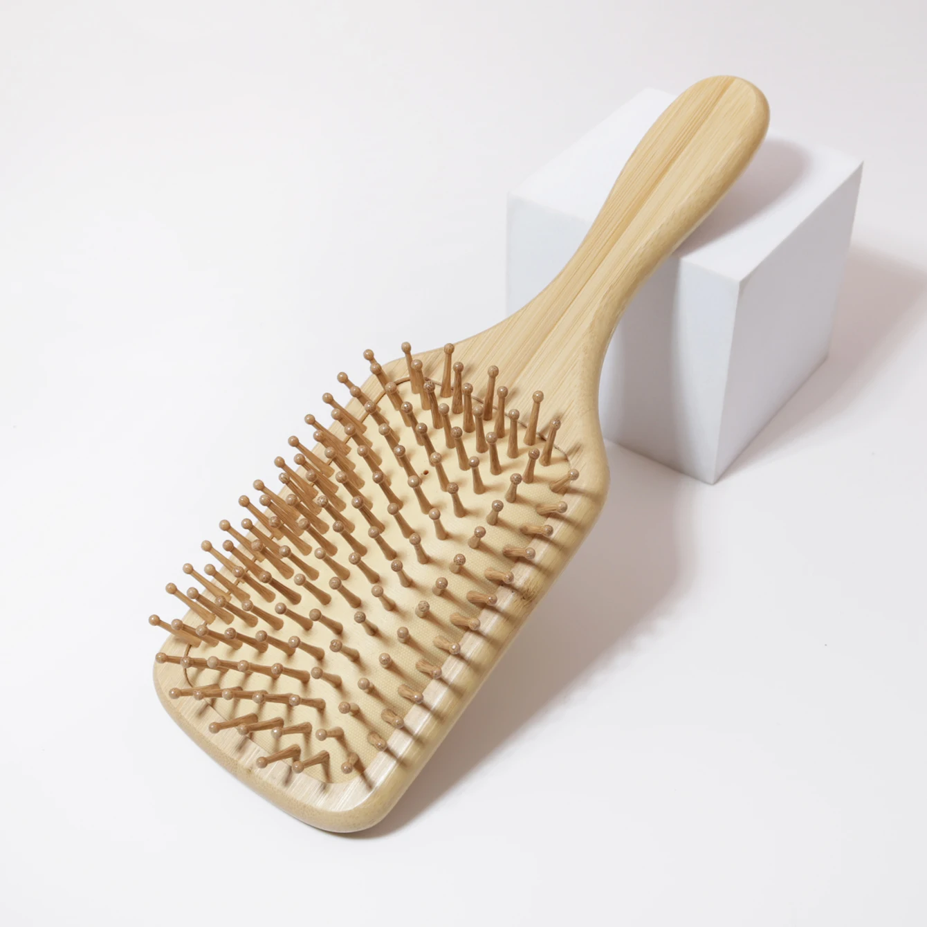 Massage air cushion comb 1/2pcs, simple cork air cushion wood grain anti-static wide tooth comb，Special for real hair wigs