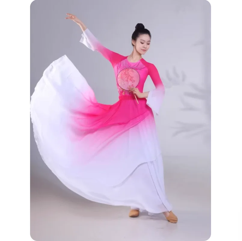 أزياء أداء الرقص الكلاسيكي، وأزياء المسرح الأنيقة على الطراز الصيني، ومسرحيات الرقص، والرقص الجماعي المبهر للزهور #5