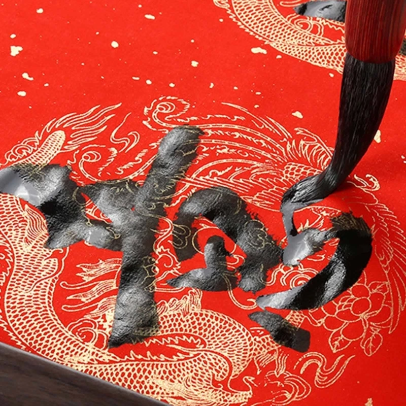 Chồn Bàn Chải Tóc Hình Phễu Tranh Bàn Chải Thư Pháp Truyền Thống Trung Quốc Bàn Chải Lễ Hội Câu Đối Viết Tiếp Liệu