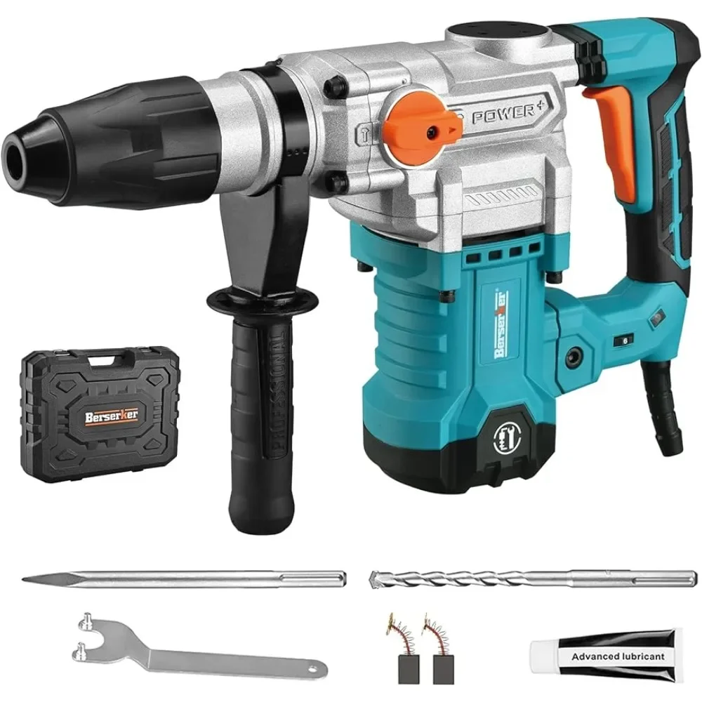 

13 Amp 3 Functions Demolition Rotomartillo for Concrete-Including 1 Drill Bits Wireless Screwdriver and Drill Machine Electric