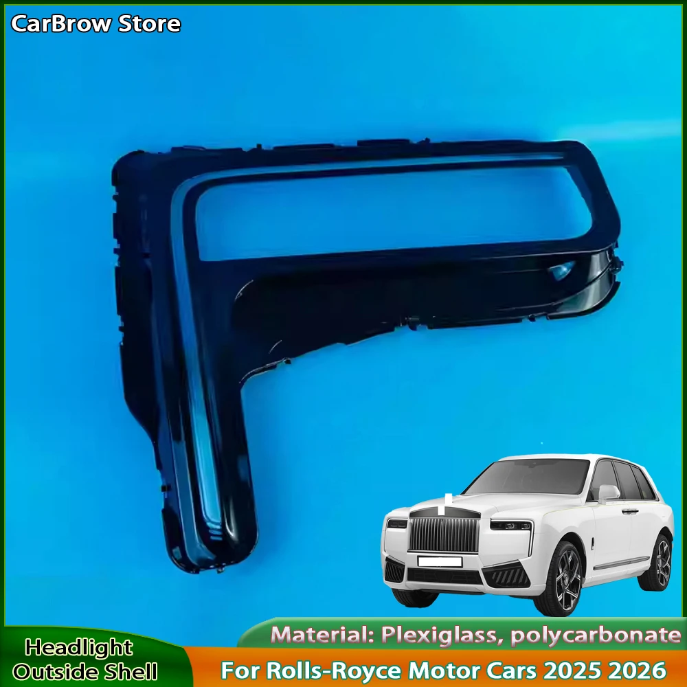 

Прозрачный корпус линзы для фар для автомобилей Rolls-Royce, 202, крышка фары, абажур из плексигласа, автозапчасти