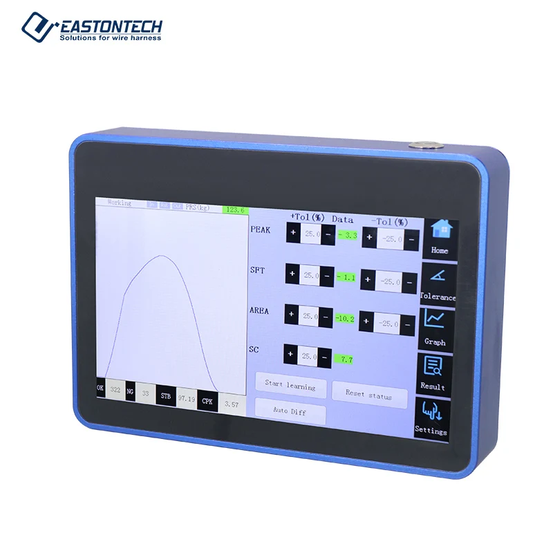 

EASTONTECH EW-2565 Crimp Force Monitor Installed On The Automatic Or Semi-Automatic Crimping Equipment