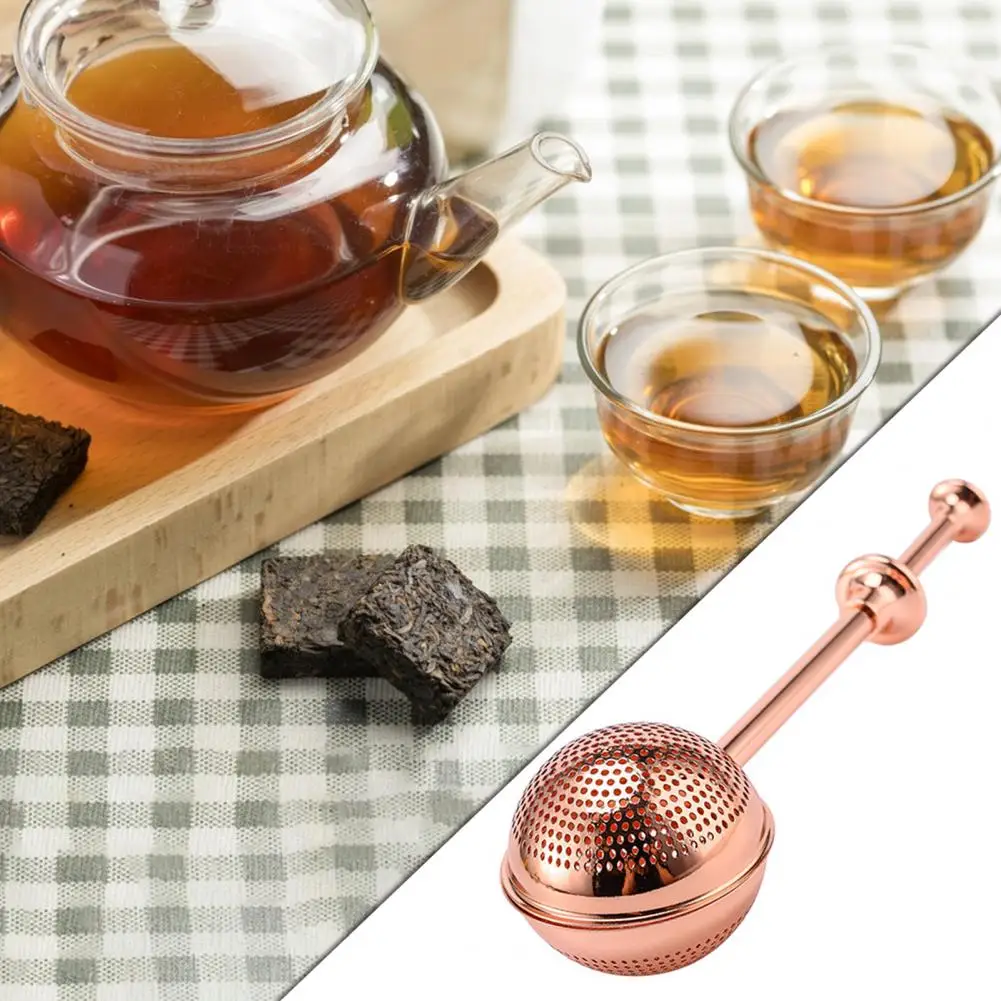 

Tea Brewing Ball Premium Stainless Steel Tea Infuser Ball with Long Handle Fine Mesh Strainer for Loose Leaf Tea for Kitchen